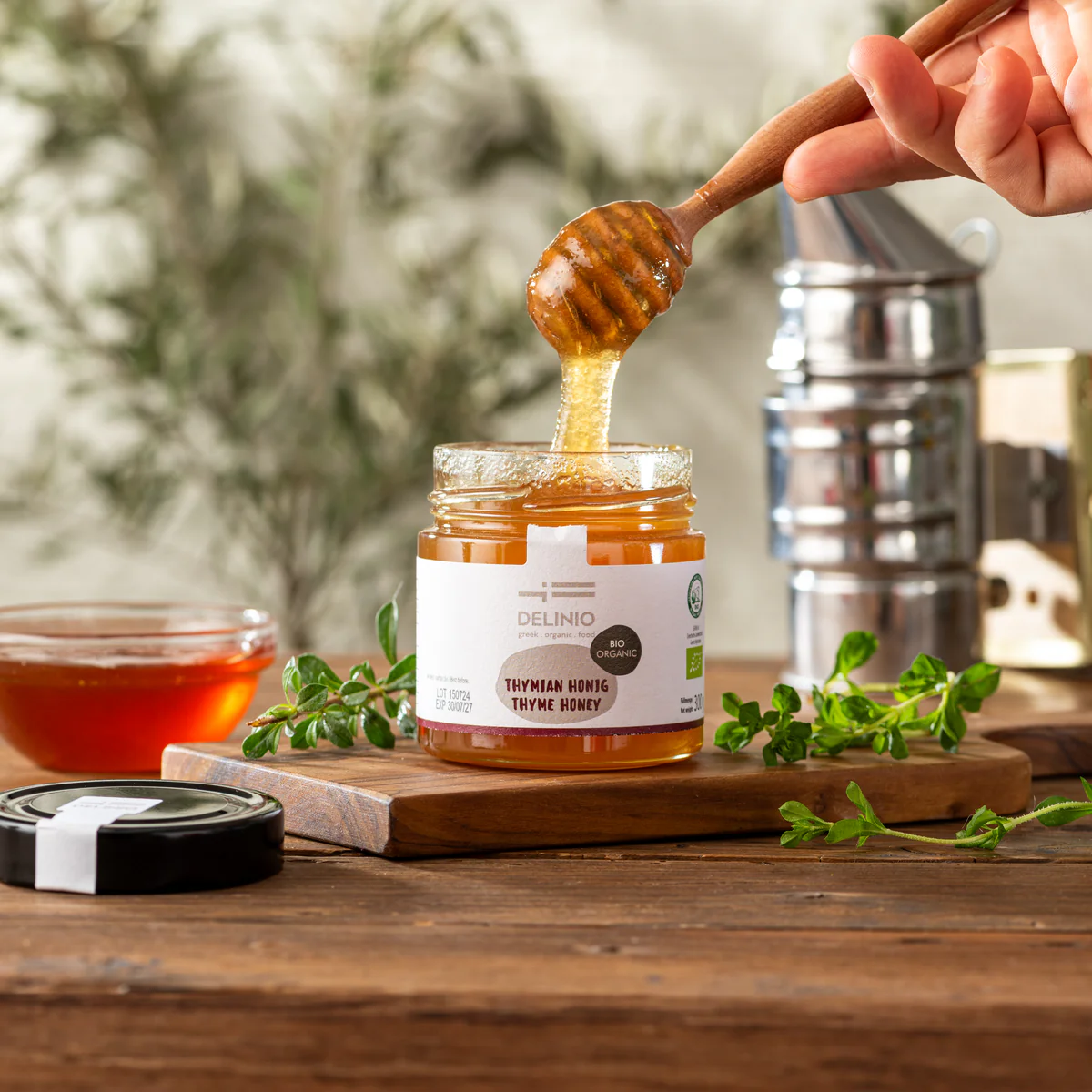 Honig mit Thymian aus Griechenland